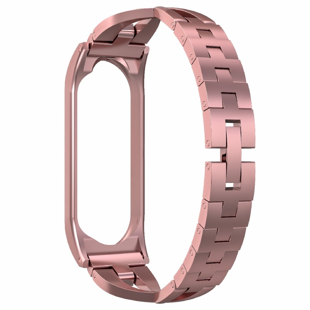 Xiaomi Mi Band 5/6 Crystal Bracelet Pink Gold