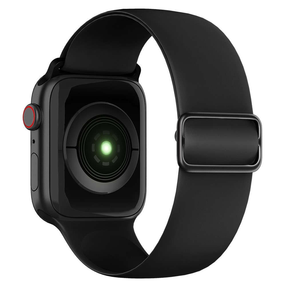 Apple Watch 44mm Silicone Stretch Band Black