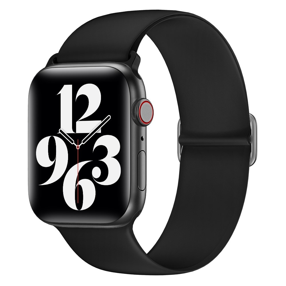 Apple Watch 41mm Series 8 Silicone Stretch Band Black