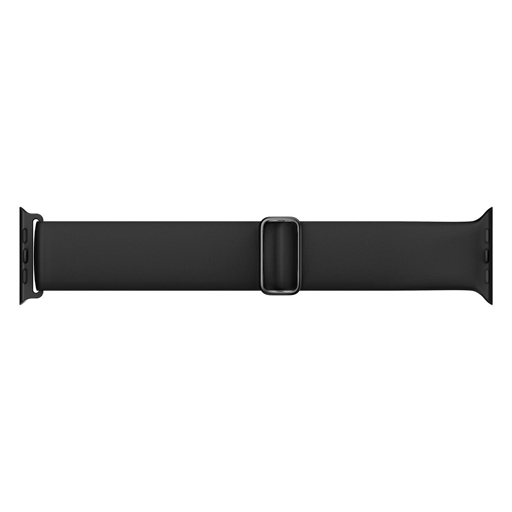 Apple Watch 44mm Silicone Stretch Band Black