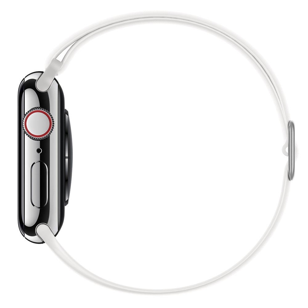 Apple Watch 42mm Silicone Stretch Band White