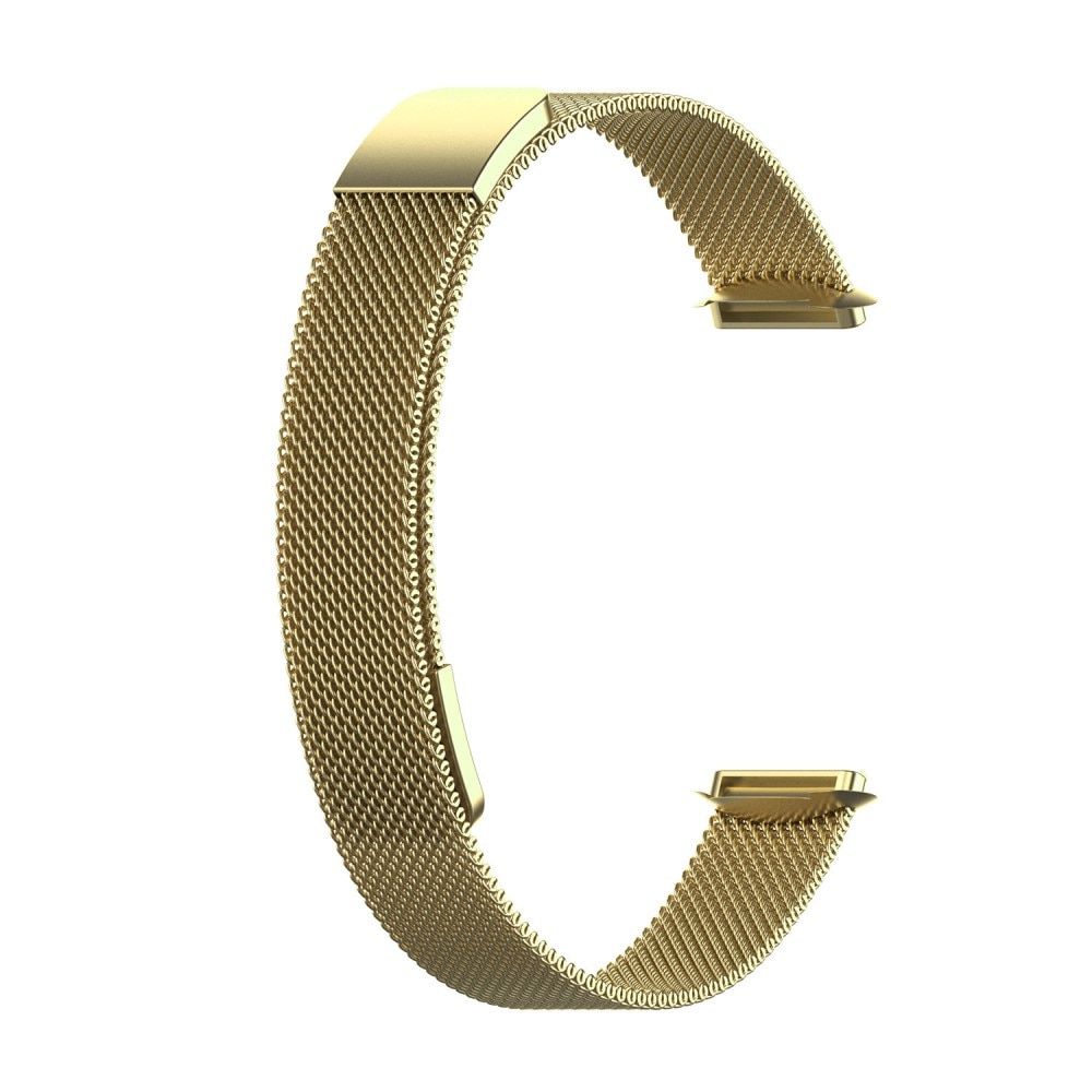 Fitbit Luxe Milanese Loop Band Gold
