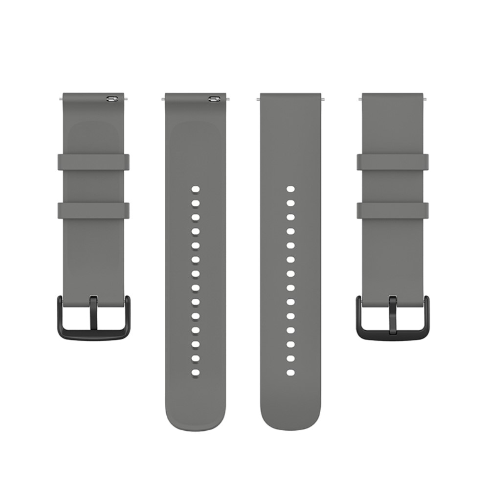 Universal 22mm Silicone Band Grey