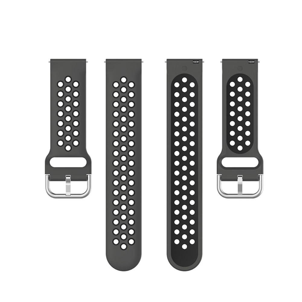 Universal 20mm Sport Silicone Band Grey
