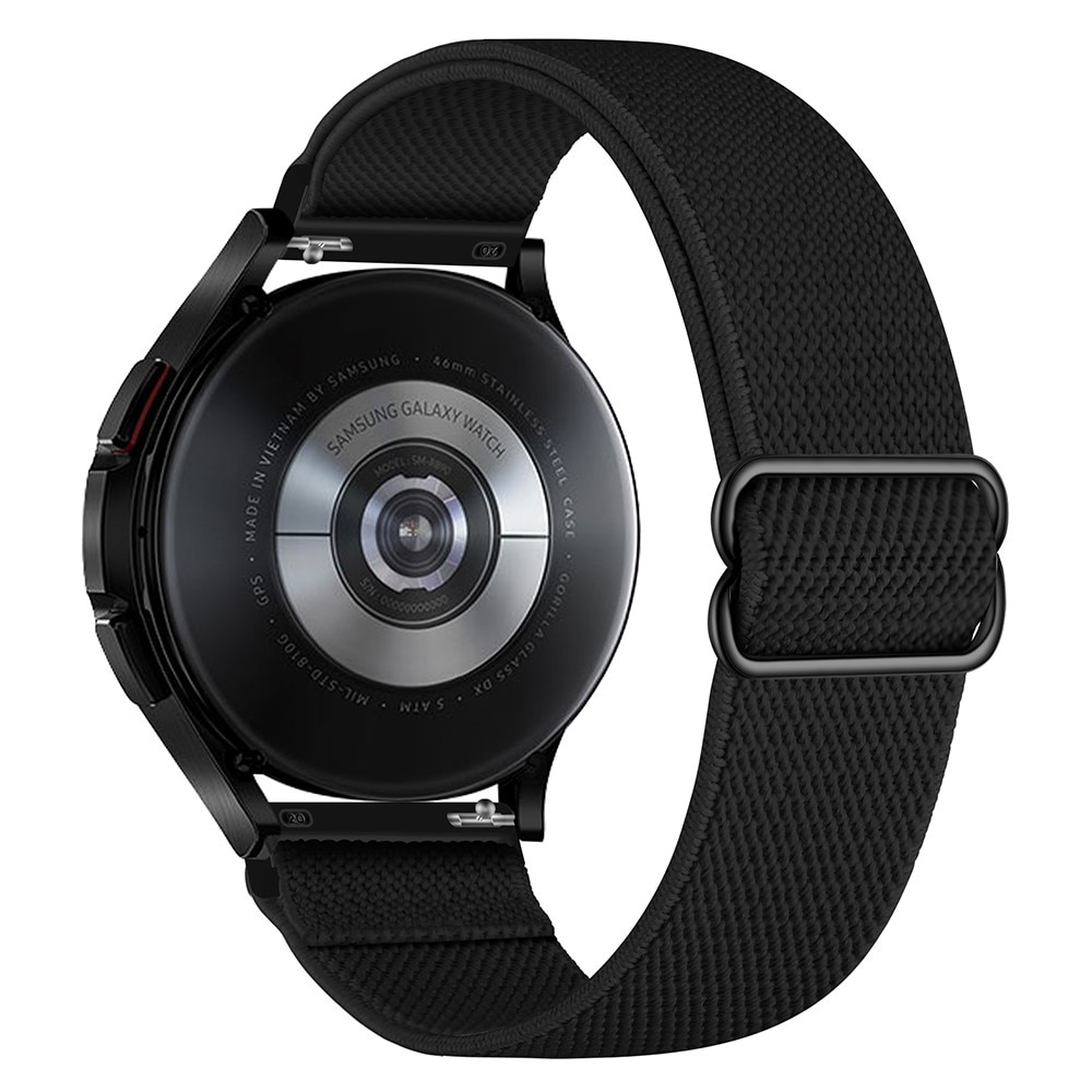Samsung Galaxy Watch 5 40/44mm Stretch Nylon Band Black