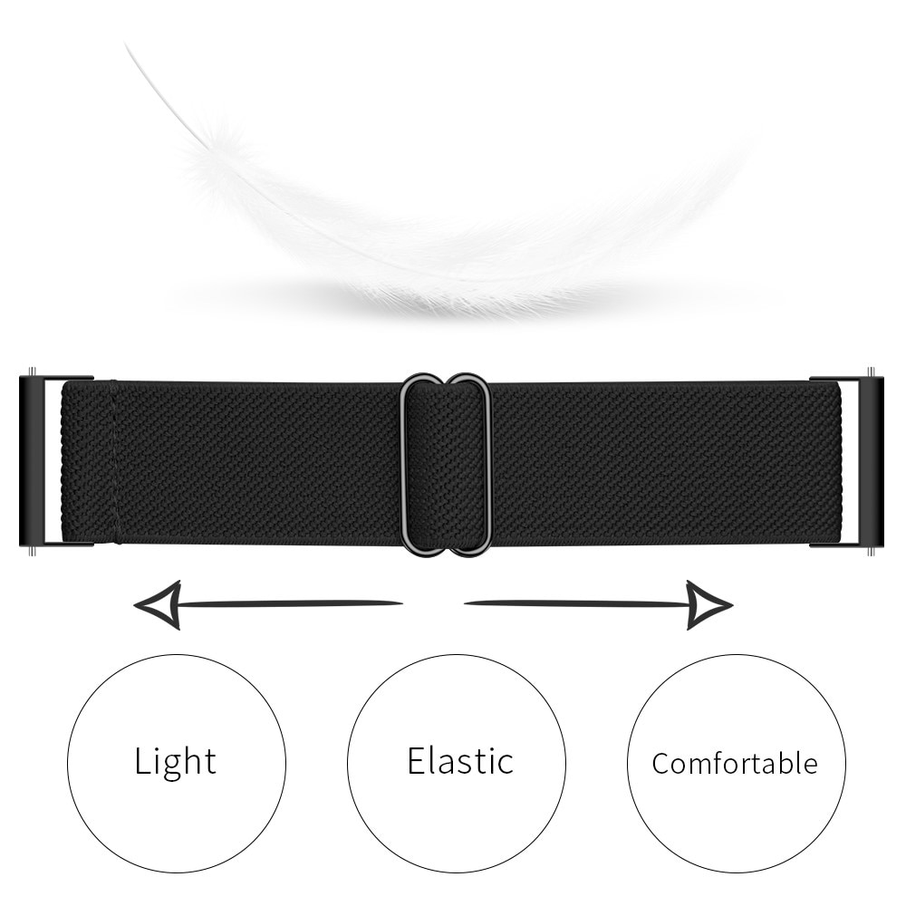 Withings Steel HR 40mm Stretch Nylon Band Black