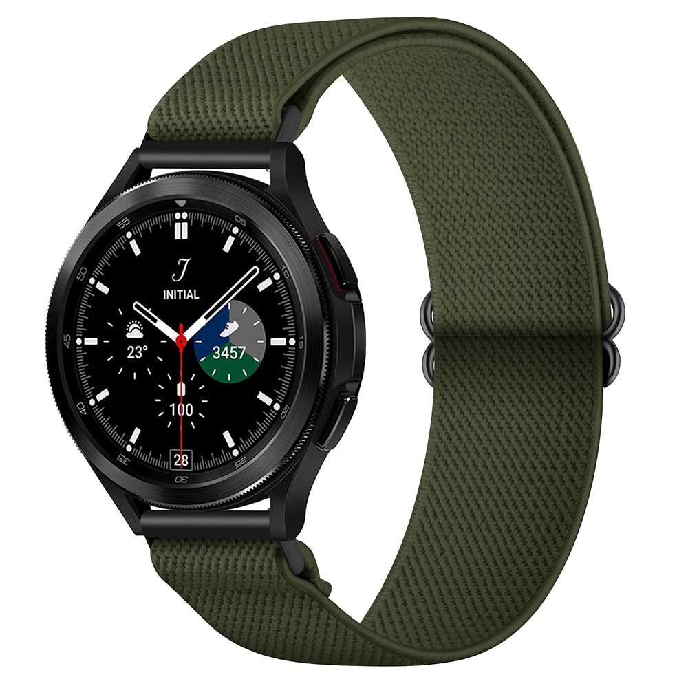 Samsung Galaxy Watch 5 Pro Stretch Nylon Band Dark green