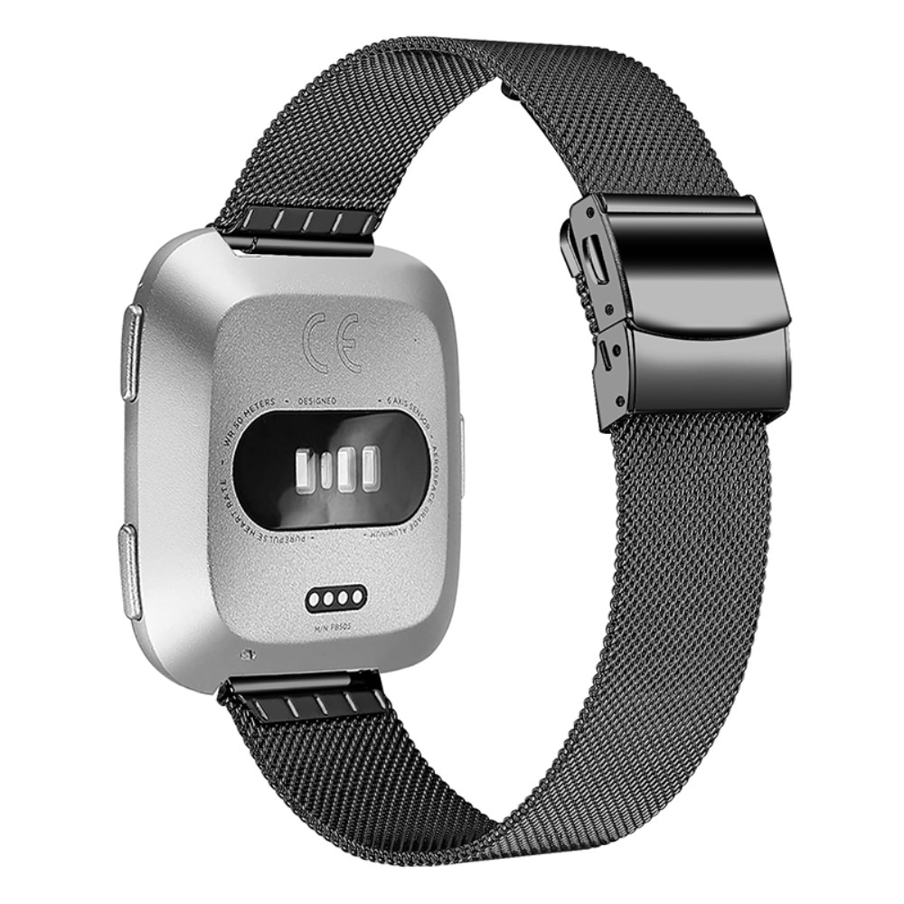 Fitbit Versa/Versa 2 Mesh Bracelet Black