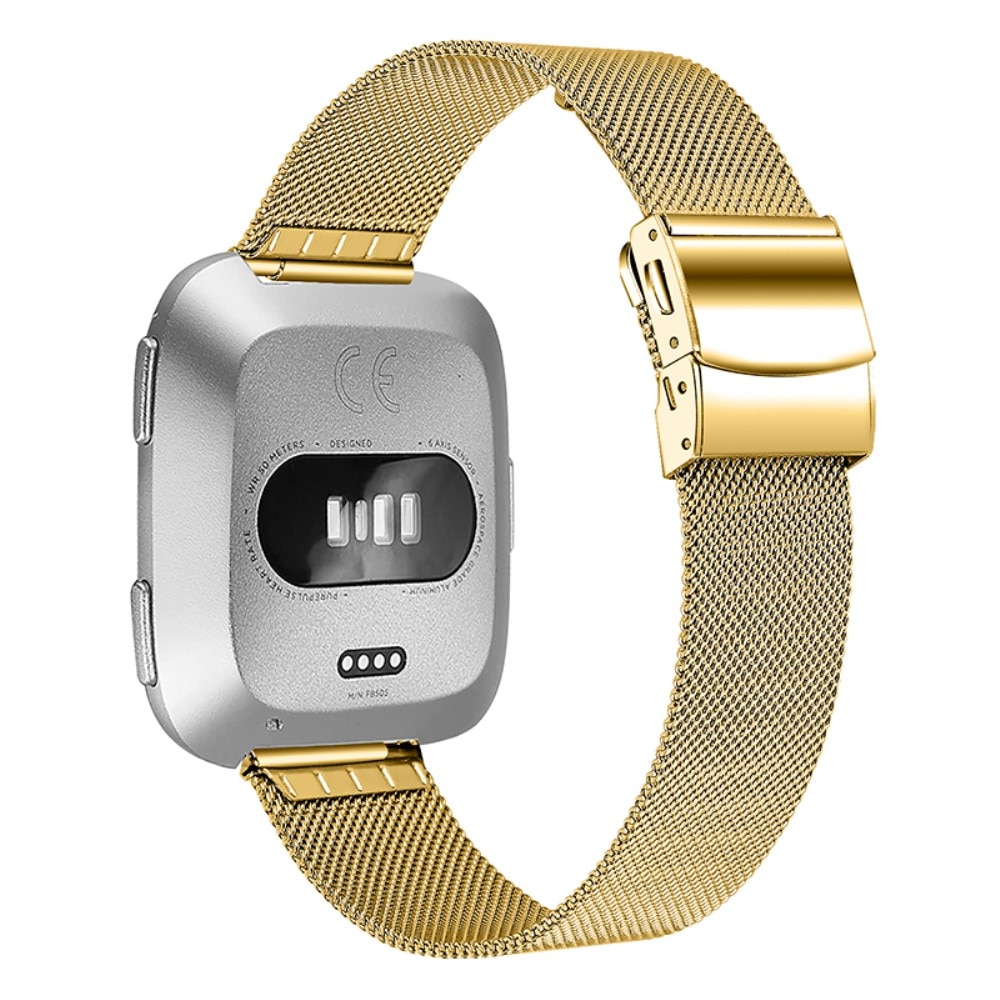 Fitbit Versa/Versa 2 Mesh Bracelet Gold