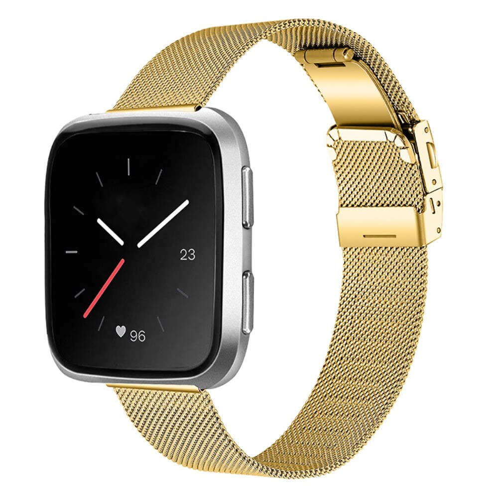 Fitbit Versa/Versa 2 Mesh Bracelet Gold