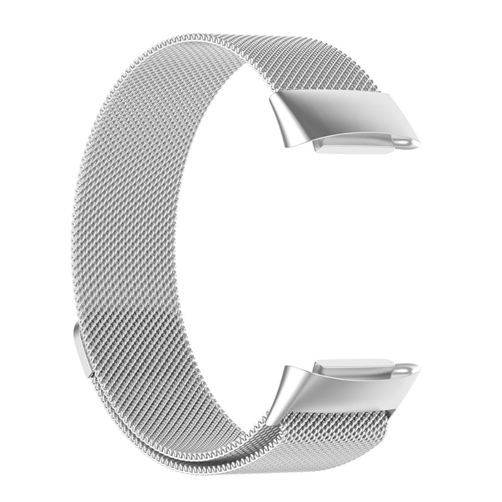 Fitbit Charge 5 Milanese Loop Band Silver