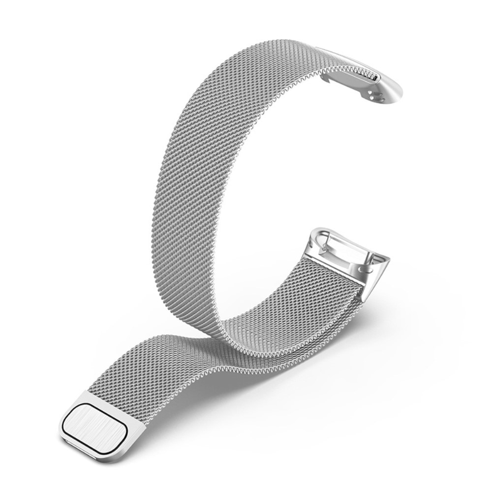 Fitbit Charge 6 Milanese Loop Band Silver