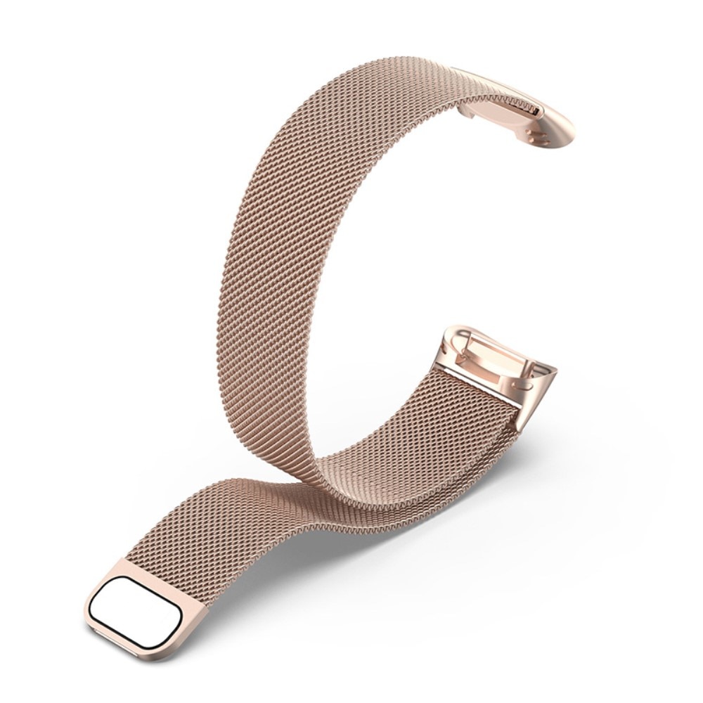 Fitbit Charge 6 Milanese Loop Band Champagne Gold