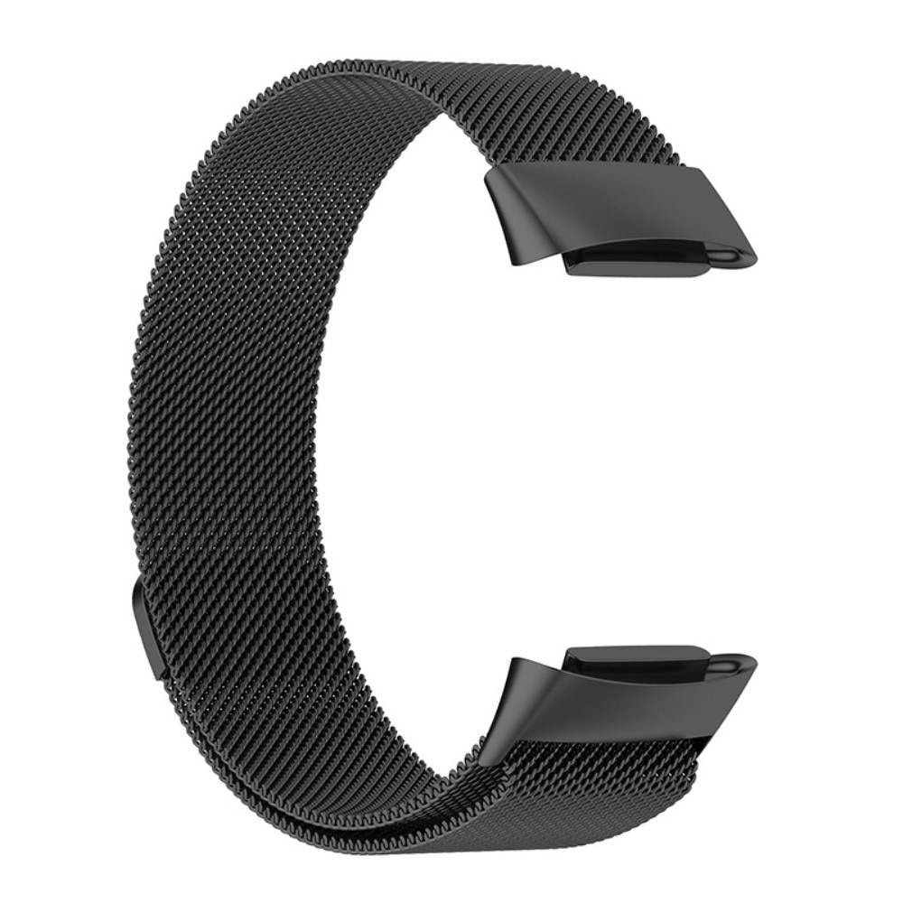 Fitbit Charge 6 Milanese Loop Band Black