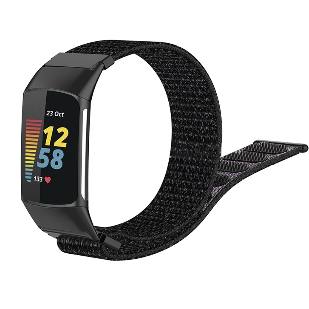 Fitbit Charge 5 Nylon Strap Black