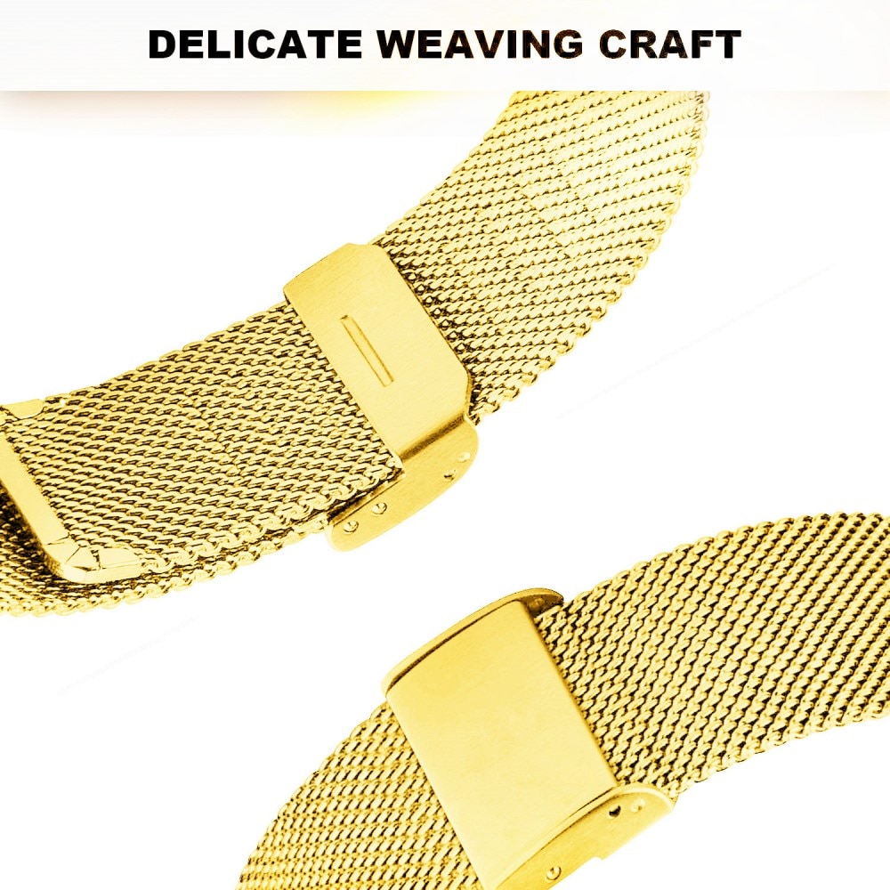 Fitbit Charge 6 Mesh Bracelet Gold