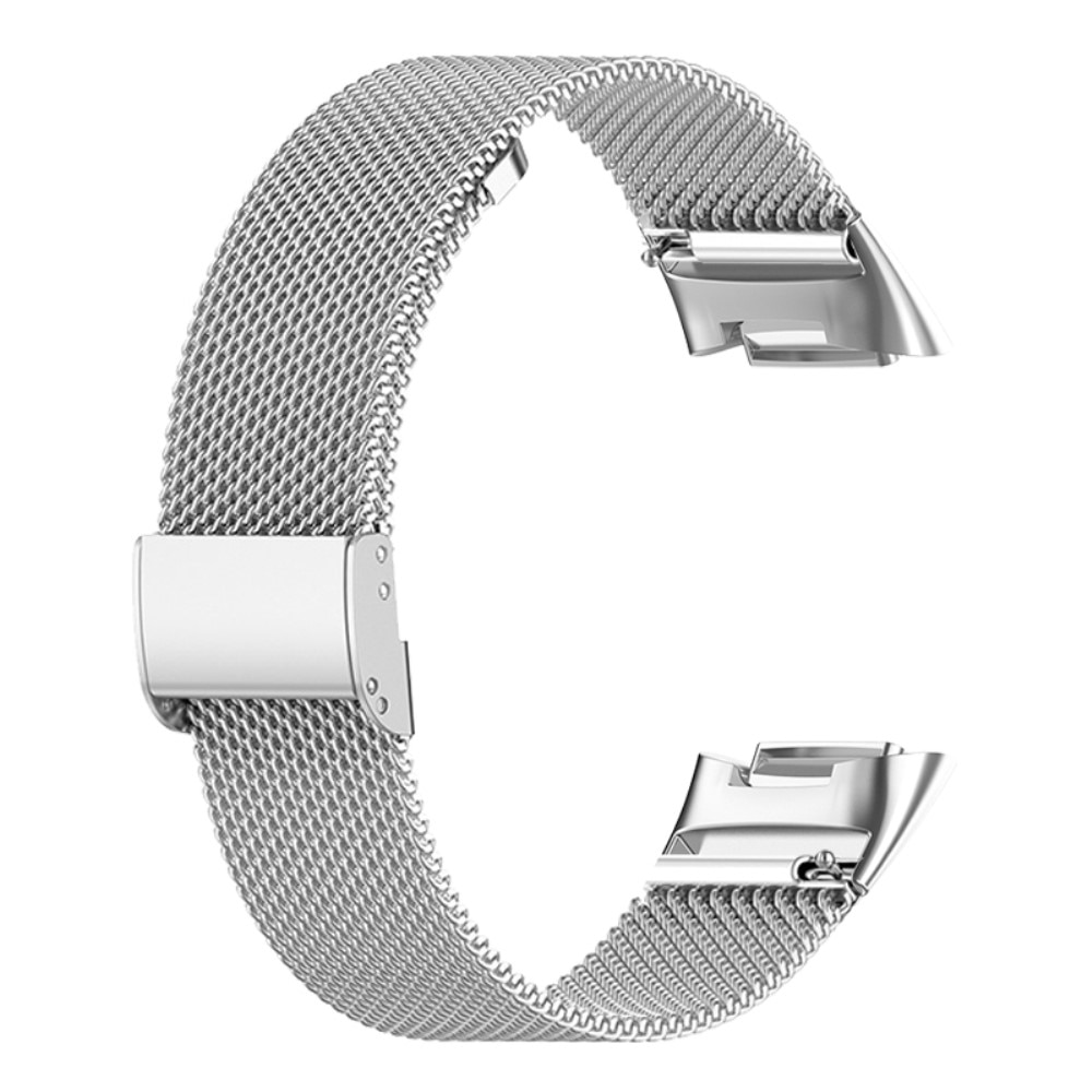 Fitbit Charge 5 Mesh Bracelet Silver
