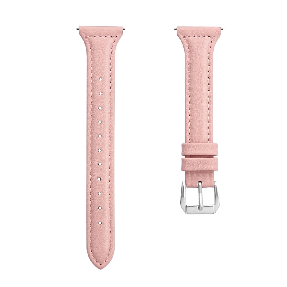 Hama Fit Watch 4900 Slim Leather Strap Pink