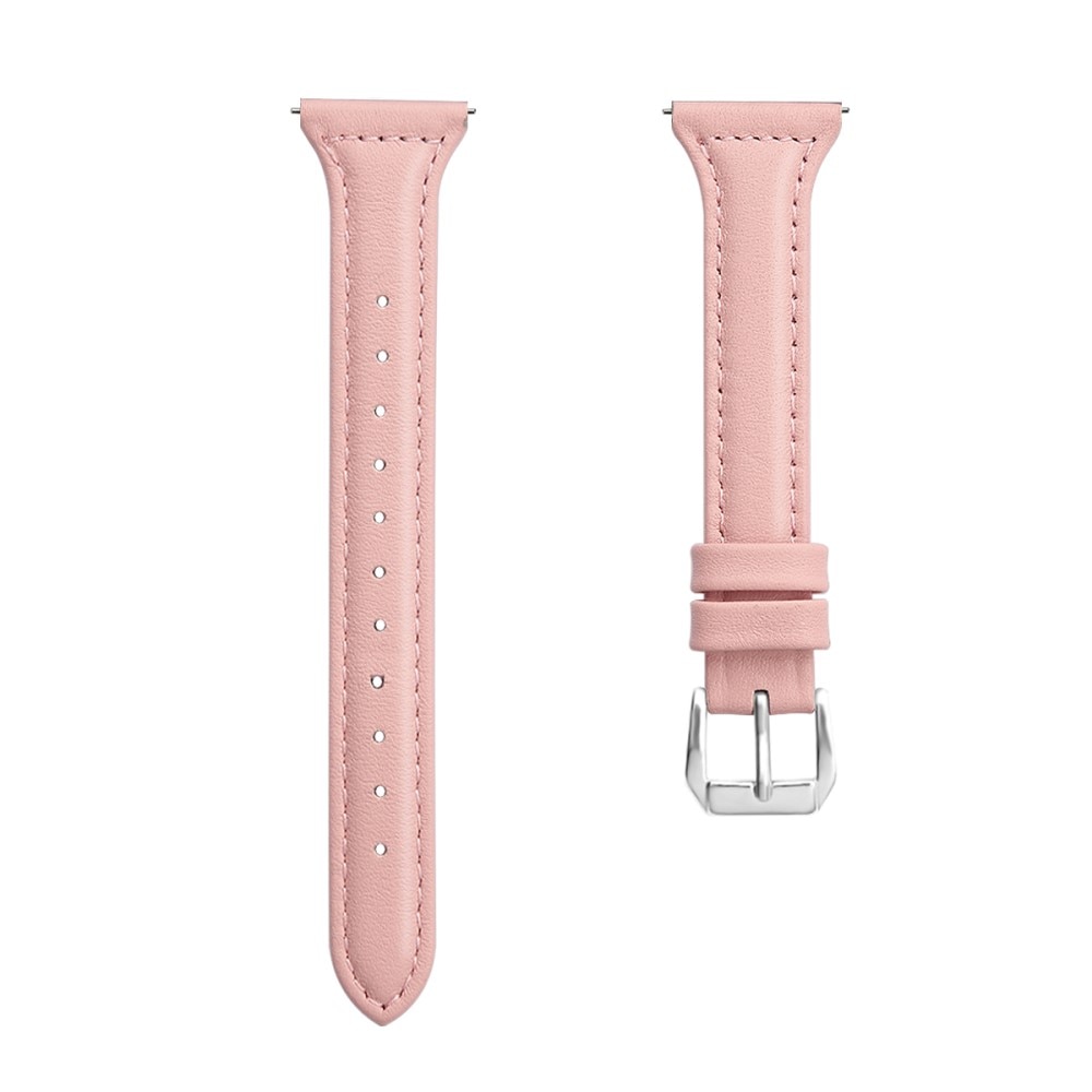 Amazfit GTS 4 Mini Slim Leather Strap Pink