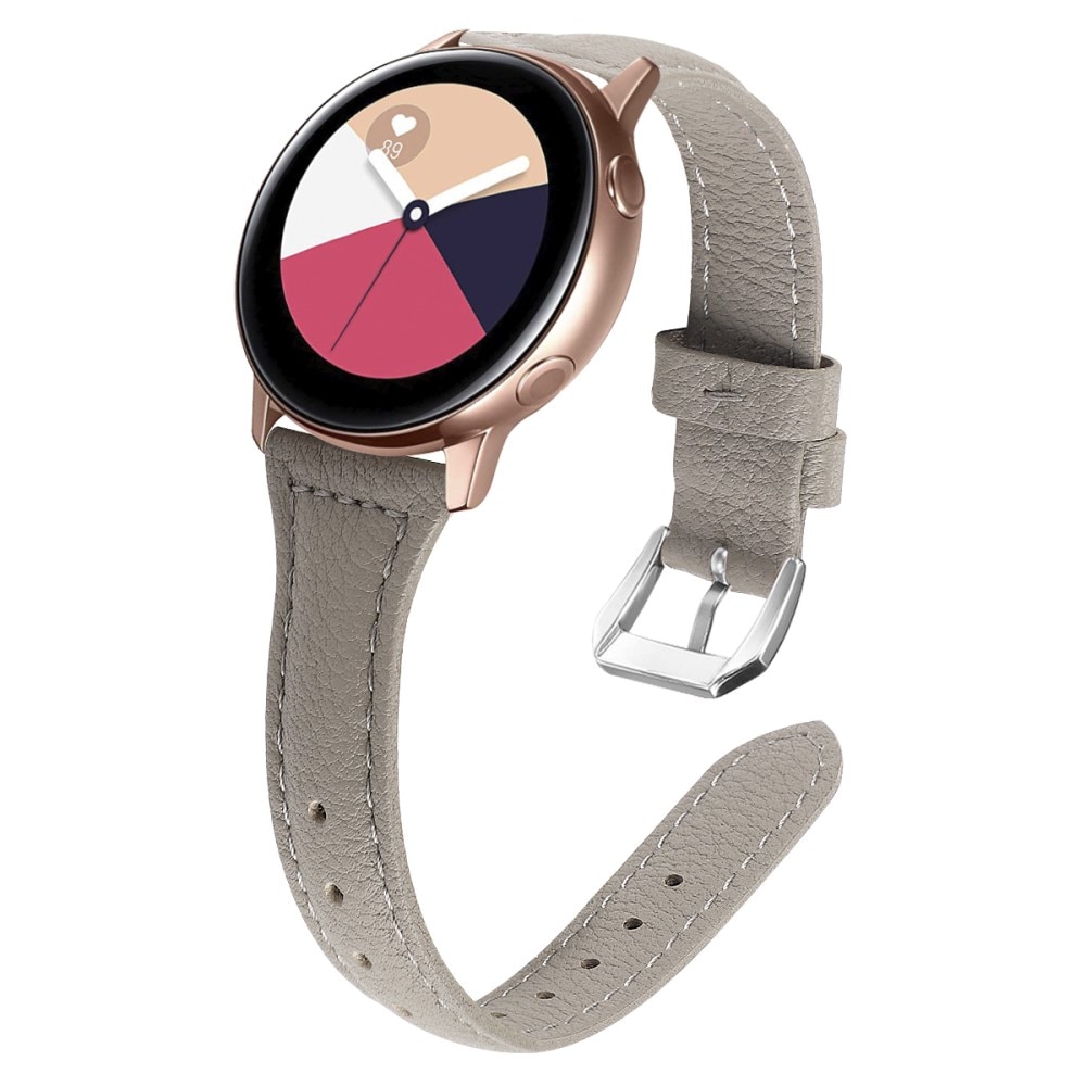 Samsung Galaxy Watch 5 44mm Slim Leather Strap Grey