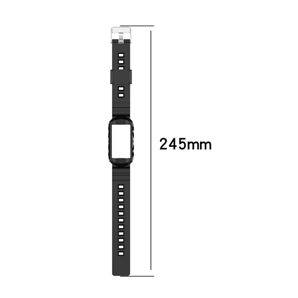 Fitbit Charge 3/4/5 Silicone Band Black