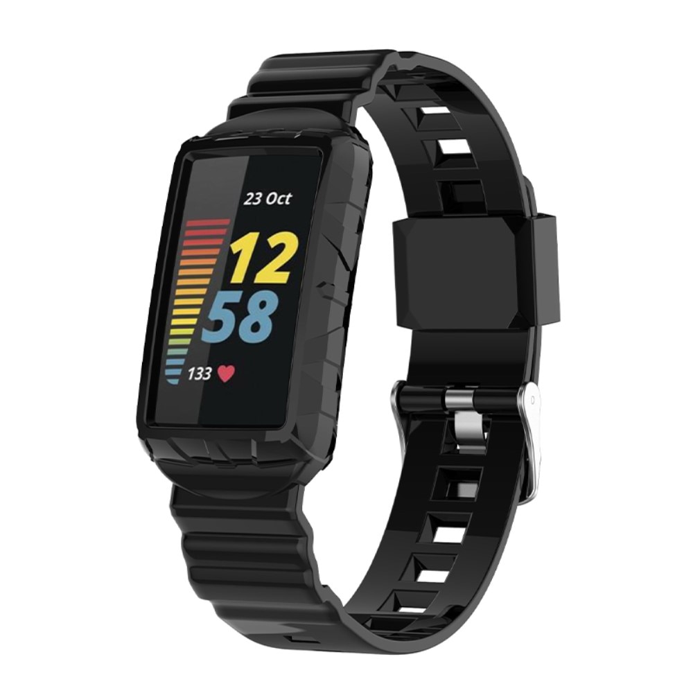 Fitbit Charge 6 Silicone Band Black
