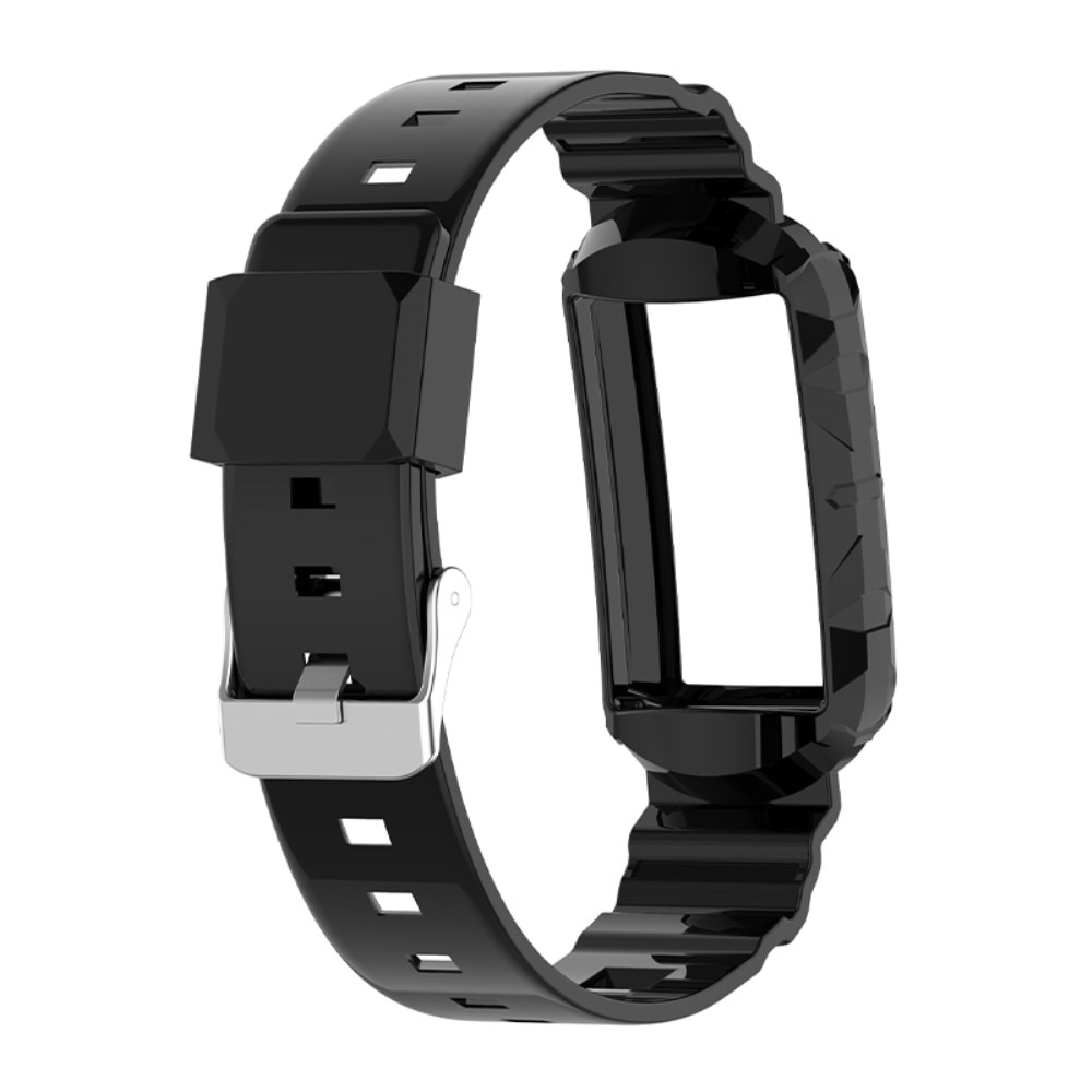 Fitbit Charge 3/4/5 Silicone Band Black