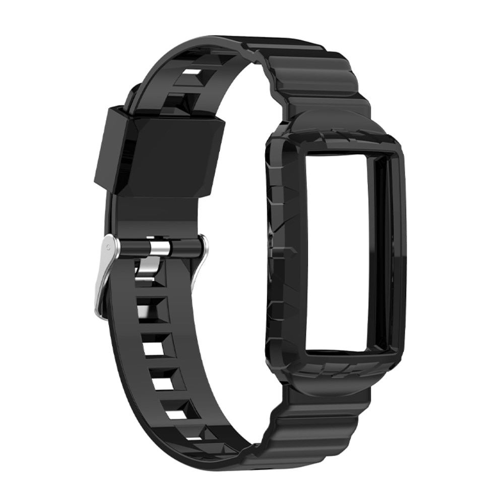 Fitbit Charge 3/4/5 Silicone Band Black