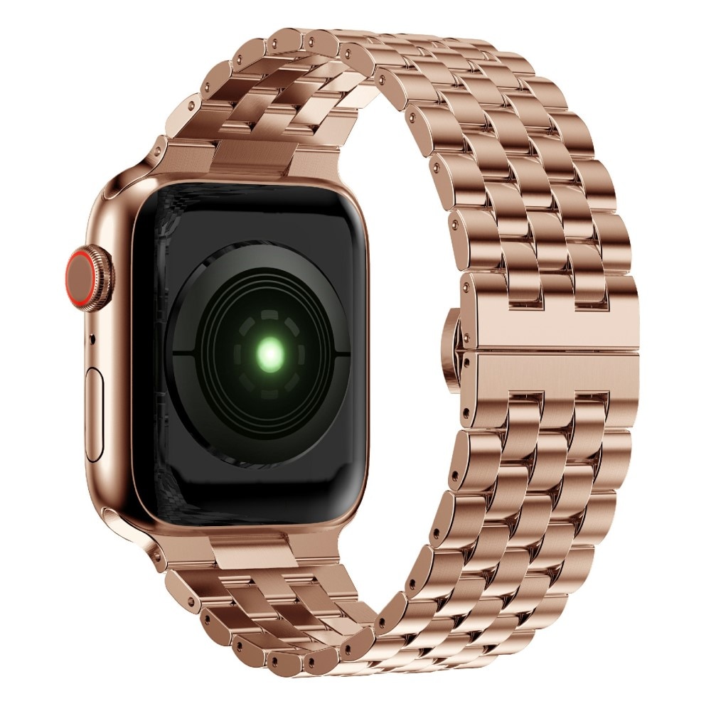 Apple Watch Ultra 49mm Business Metal Band Rose Gold