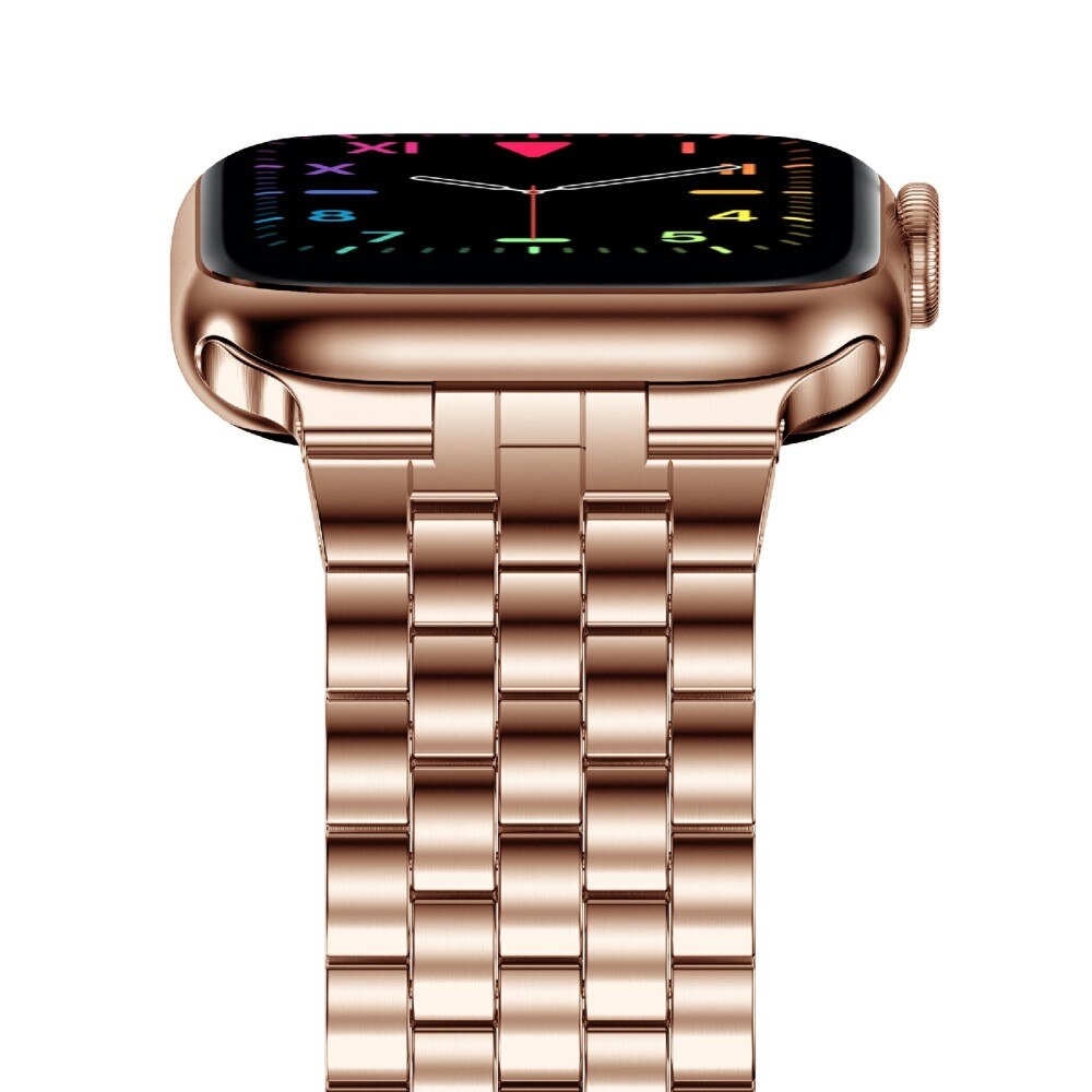 Apple Watch SE 44mm Business Metal Band Rose Gold