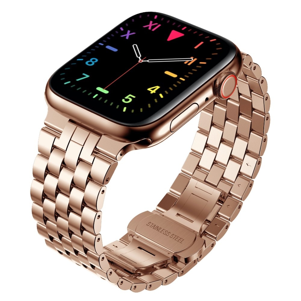 Apple Watch Ultra 49mm Business Metal Band Rose Gold