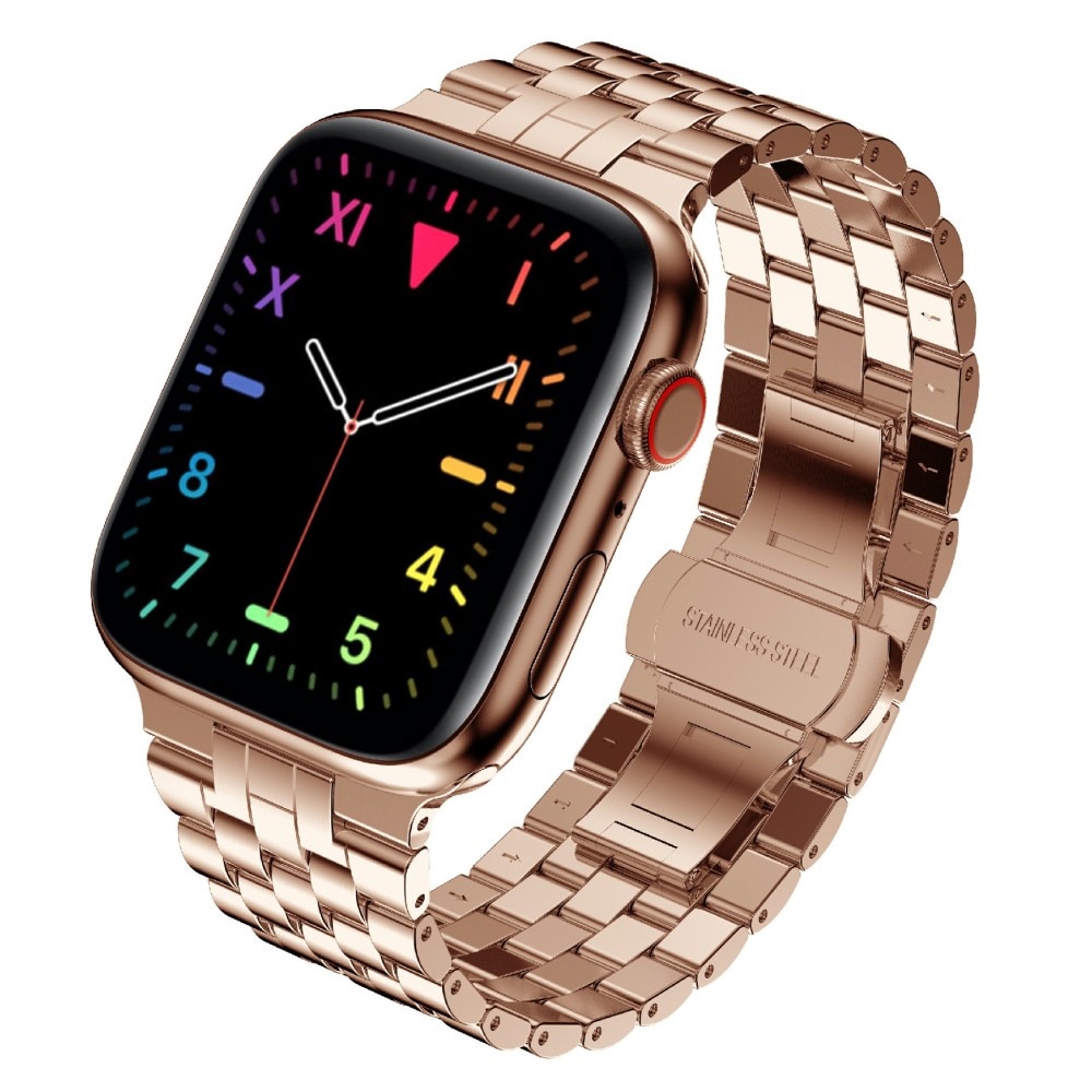 Apple Watch SE 40mm Business Metal Band Rose Gold