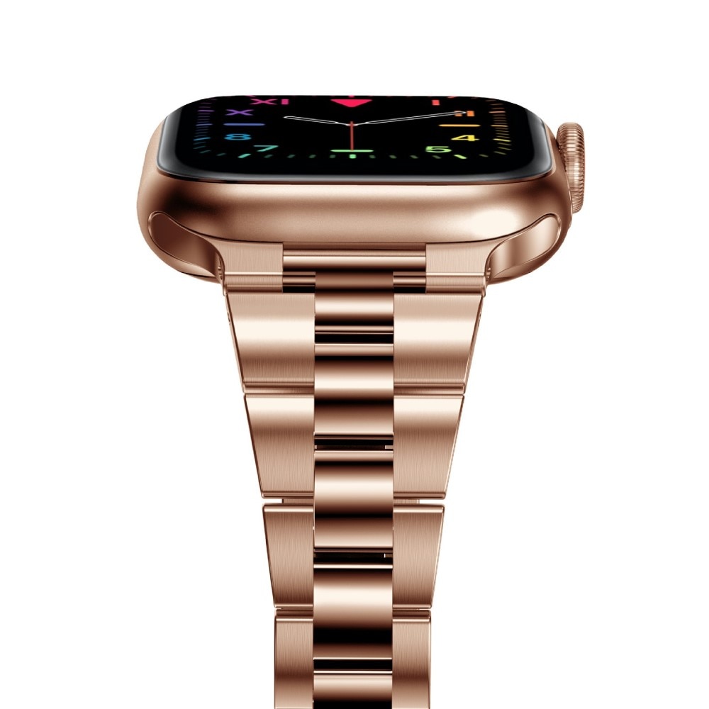 Apple Watch SE 44mm Slim Metal Band Rose Gold