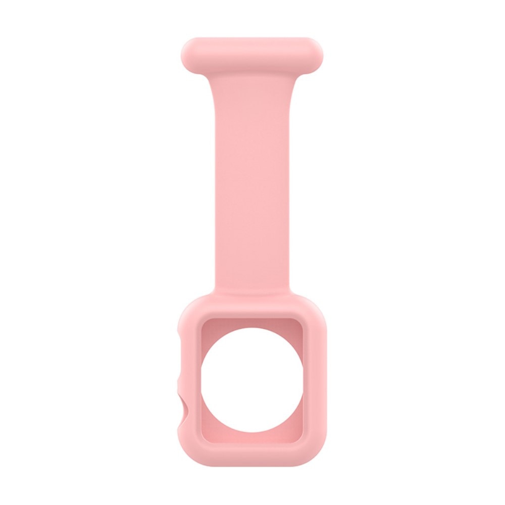 Apple Watch 38mm Fob Watch Silicone Case Pink
