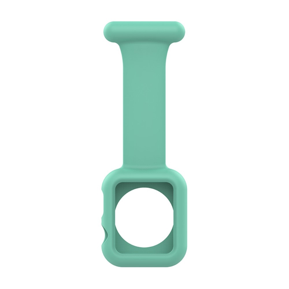 Apple Watch 41mm Series 8 Fob Watch Silicone Case Green