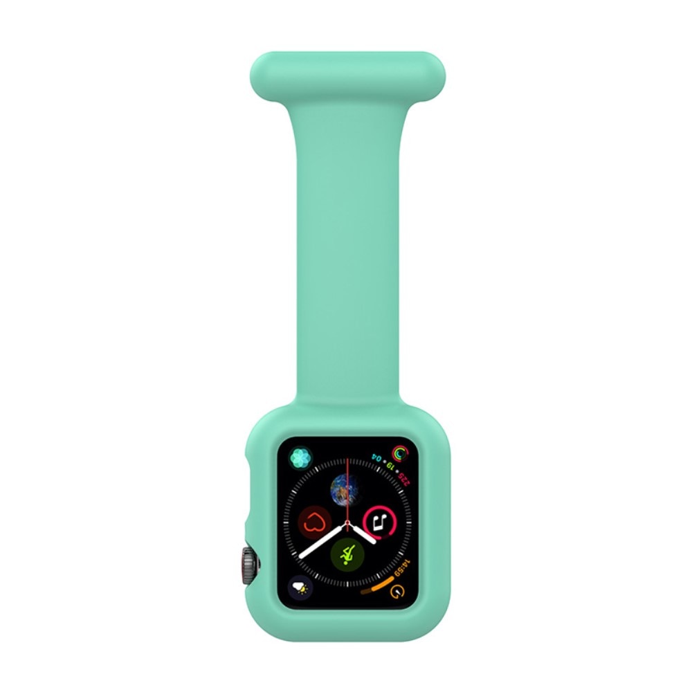 Apple Watch 41mm Series 9 Fob Watch Silicone Case Green