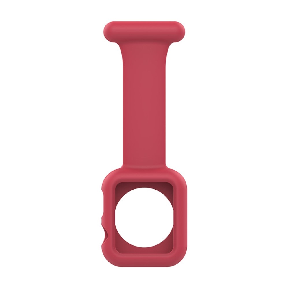 Apple Watch 38mm Fob Watch Silicone Case Red