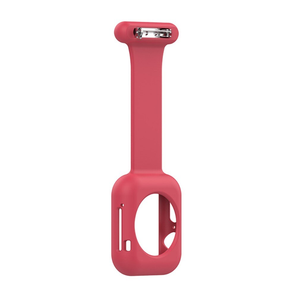 Apple Watch 42mm Fob Watch Silicone Case Red