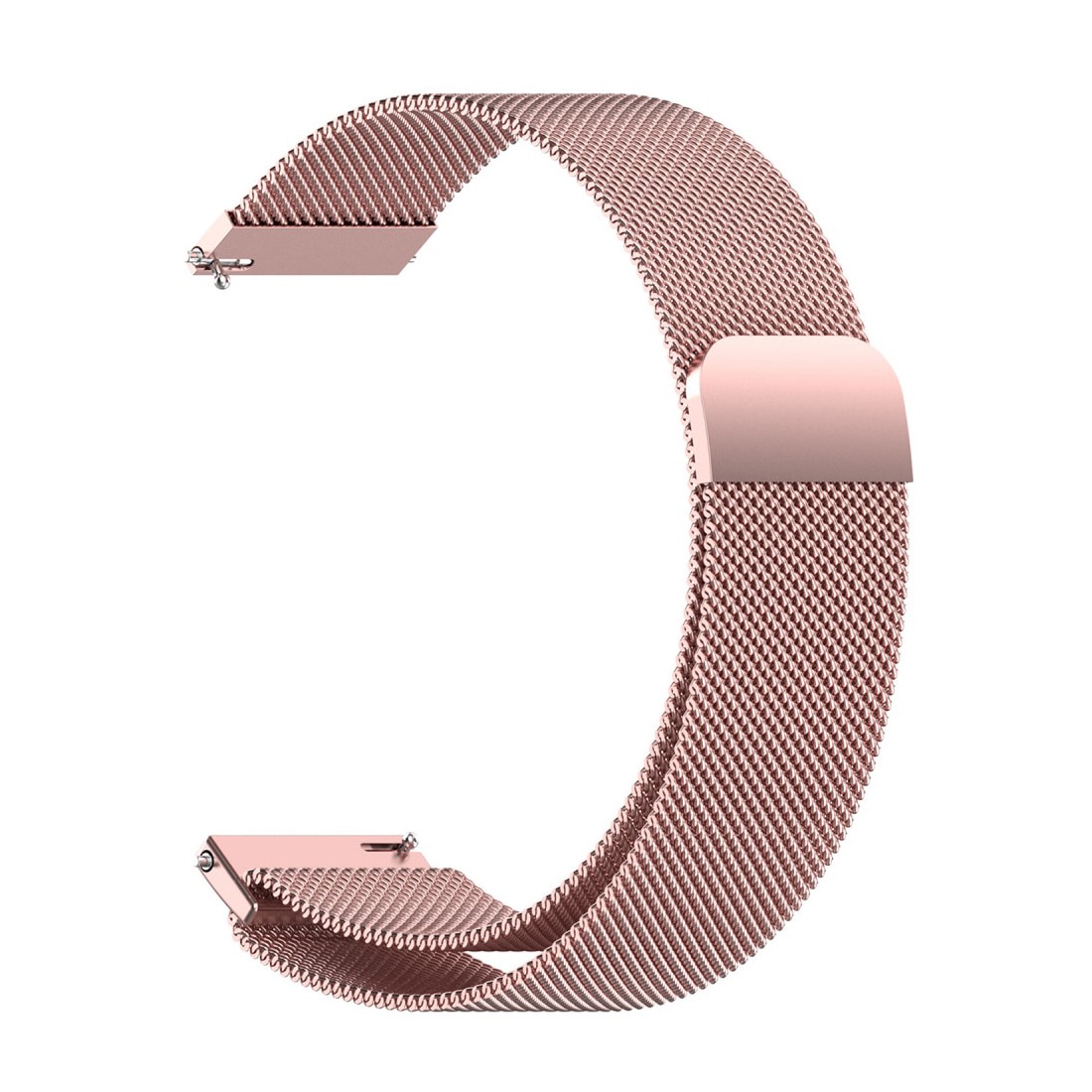 Universal 20mm Milanese Loop Band Pink Gold