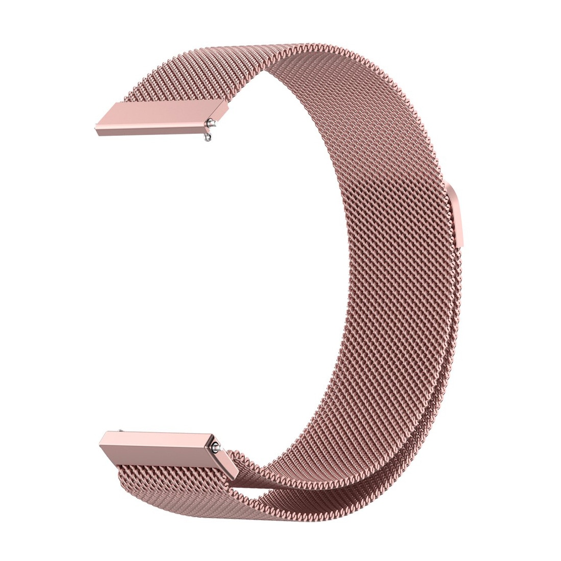 Universal 20mm Milanese Loop Band Pink Gold