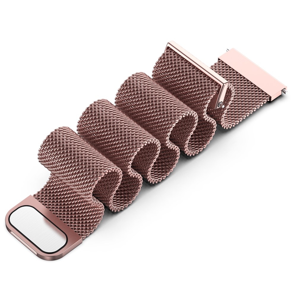 Universal 20mm Milanese Loop Band Pink Gold