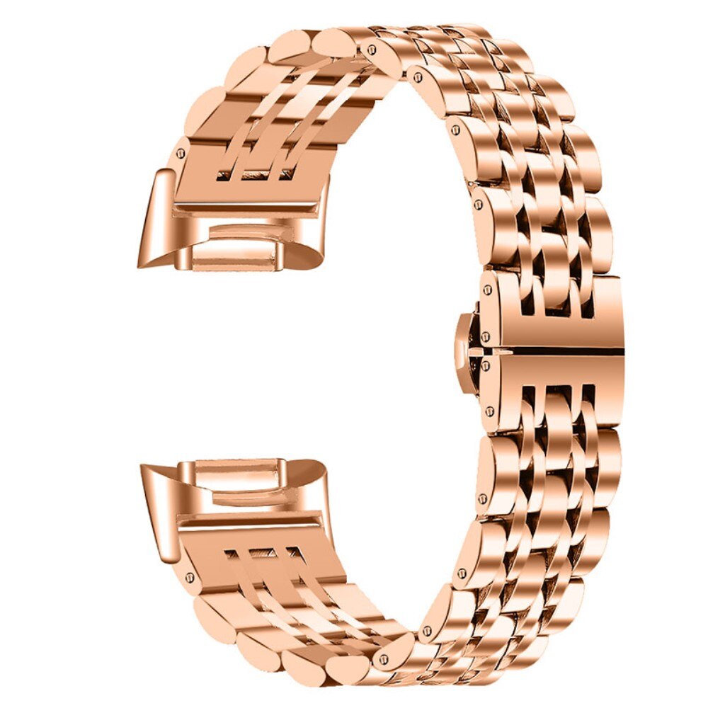 Fitbit Charge 6 Stainless Steel Bracelet Rose Gold