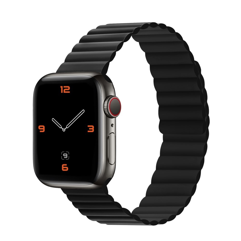 Apple Watch 42mm Magnetic Silicone Band Black