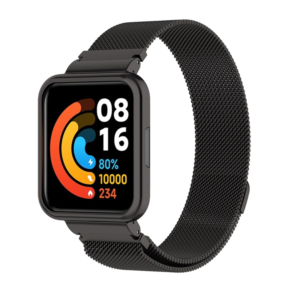 Xiaomi Redmi Watch 2 Lite Milanese Loop Band with Case Black