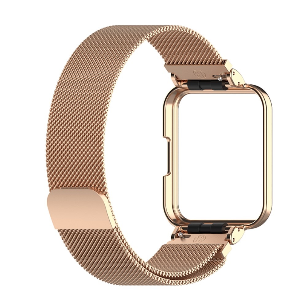 Xiaomi Redmi Watch 2 Lite Milanese Loop Band with Case Rose Gold