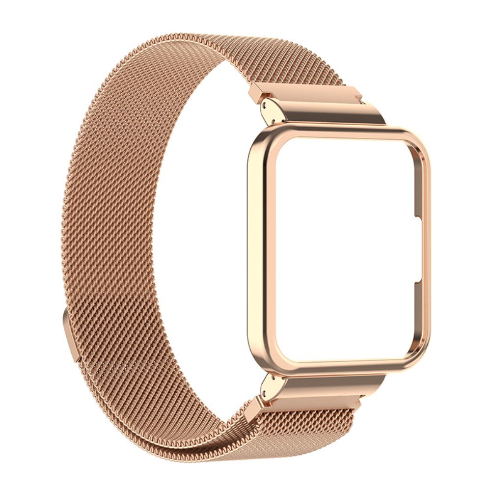 Xiaomi Redmi Watch 2 Lite Milanese Loop Band with Case Rose Gold
