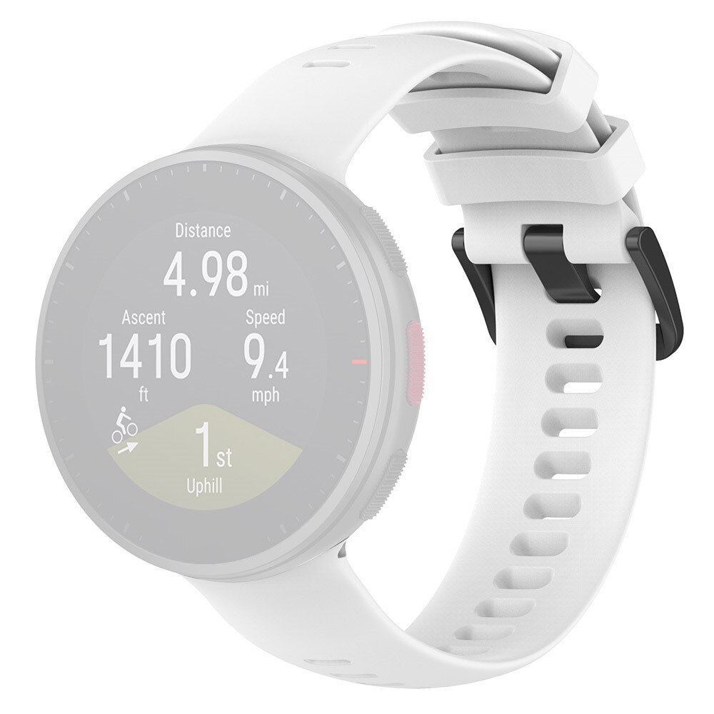 Polar Vantage V2 Silicone Band White