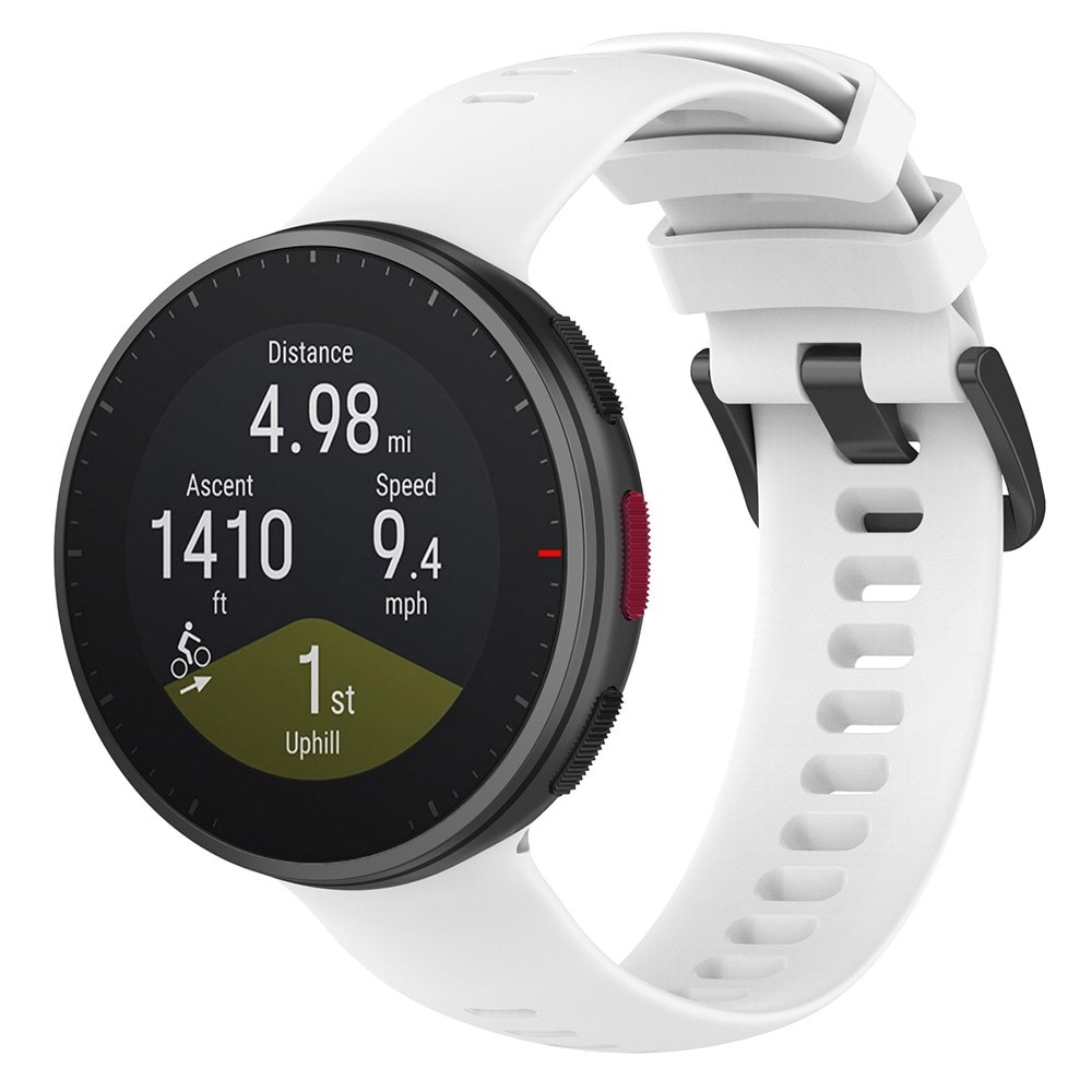 Polar Vantage V2 Silicone Band White