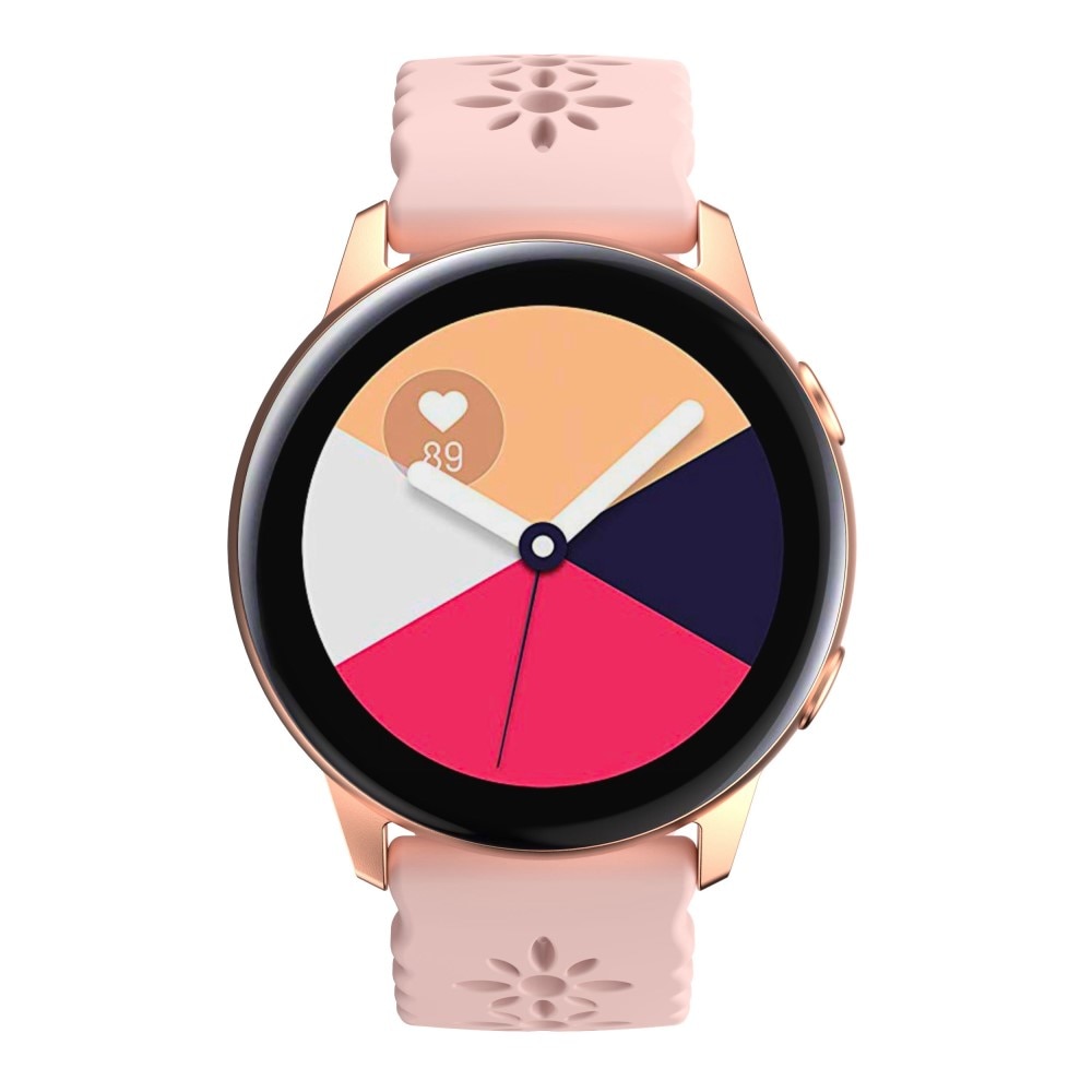 Samsung Galaxy Watch 4 40mm Silicone Band Blossom Pink