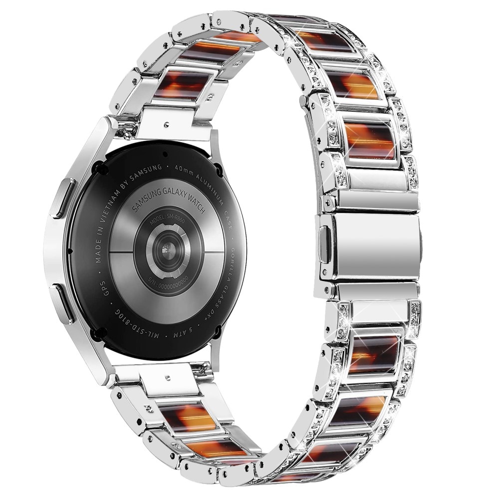 Coros Pace 2 Diamond Bracelet Silver Coffee